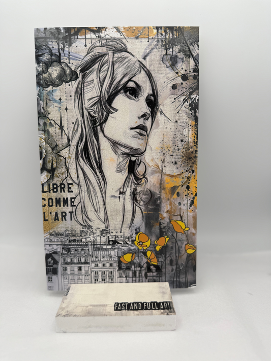 Libre comme L’art Girl (W012)